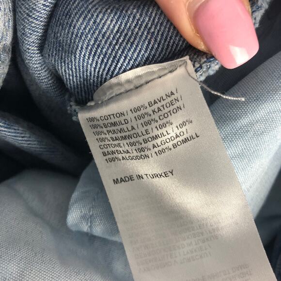 Ragged Priest Plaid Jeans Medium Wash Sz. 26 - Picture 11 of 11